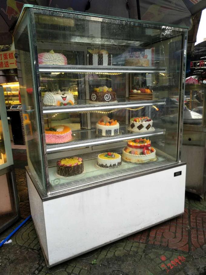 Gabinete del refrigerador del bocadillo de la torta/del pan para la