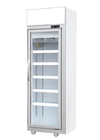 5 capas del solo de la puerta de 450L del acero revestido plástico del supermercado congelador comercial de la exhibición