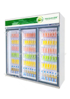 Motor en el refrigerador superior de la exhibición de las bebidas frescas del inversor con el LED