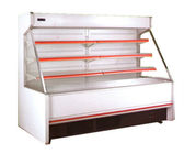 Refrigerante abierto R404/R22 del refrigerador de la exhibición de Multideck del refrigerador de tres estantes