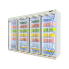 2694L Exhibición comercial vertical Congelador Vitrina de bebidas Refrigeración