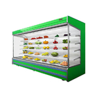 3m de superficie abierta de varios pisos de los supermercados de refrigeración de la pantalla de refrigeración para la leche