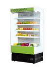 Mini refrigerador abierto comercial de Multideck con el compresor de Corpeland o de Pansonic