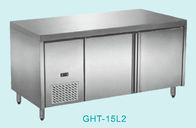Acero inoxidable de la cocina comercial debajo de OEM contrario R134a del congelador
