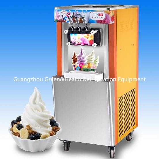 Helado industrial de poco ruido que hace el CE de las máquinas para la licencia del yogurt congelado