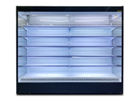 Refrigerador abierto de la cubierta multi del refrigerador del supermercado para la legumbre de fruta de la exhibición