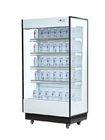 Refrigerador comercial de la exhibición de 2000*1060*2100 Multideck con la cortina de aire