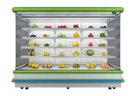 Sistema remoto del refrigerador abierto de la exhibición del regulador de Digitaces Supermarket Fridge Fruit y vegetal