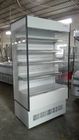 Refrigerador abierto vertical del refrigerador de Multideck con el compresor R404a/R134 de DANFOSS