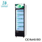 Refrigerador frío comercial vertical de la bebida de la bebida para la tienda al por menor con la puerta de cristal