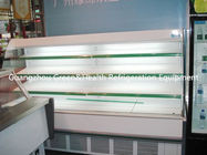 Refrigeradores abiertos de la exhibición de Multideck de la cortina vertical ahorros de energía para la tienda