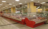 Congelador grande del proyecto del supermercado con el escaparate de Multideck/el contador de carne
