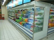 Refrigerador abierto modificado para requisitos particulares de Multideck de la isla/refrigerador abierto de la exhibición del supermercado