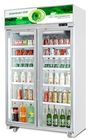 Refrigerador comercial vertical de la bebida para las bebidas frías/refrigerador de la exhibición de Pepsi con la puerta de cristal