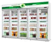 Automático descongele los refrigeradores comerciales de la exhibición para el OEM y el ODM del supermercado