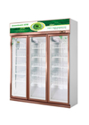 Congelador comercial multiusos de la exhibición 5 capas del refrigerador de la bebida