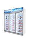 5 refrigerador vertical comercial del congelador vertical de la exhibición del estante ajustable R134