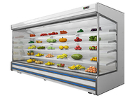 El refrigerador abierto de R22 Multideck fruta refrigerador abierto de la exhibición de la legumbre para la bebida