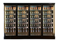 Gabinete de exhibición más desapasible de lujo del licor del refrigerador de la cerveza de Multideck para el Pub de la barra