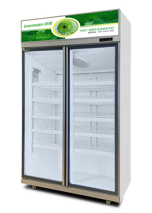 Puerta reencuadernada auto 5 capas del refrigerador del supermercado del refrigerador comercial de la bebida