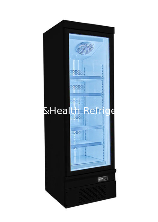 Aduana comercial de la fábrica del congelador de la exhibición de la puerta de cristal 5 capas ajustables
