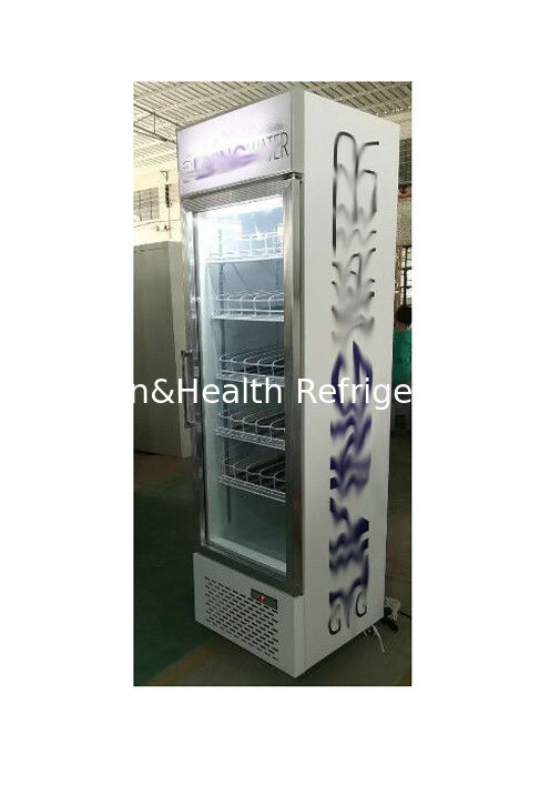 Aduana comercial de la fábrica del congelador de la exhibición de la puerta de cristal 5 capas ajustables