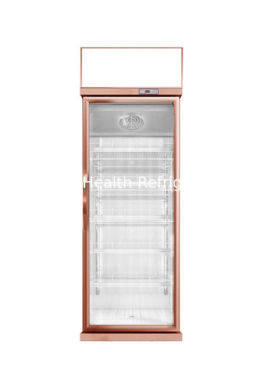 Refrigerador modificado para requisitos particulares de 1 2 3 puertas de cristal para las exhibiciones ninguna nevera comercial de la bebida fría de la niebla