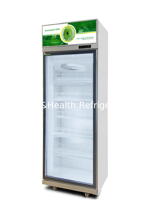Vitrina Temprature 2 a 8 del refrigerador del soporte de la bebida del supermercado de la refrigeración por aire