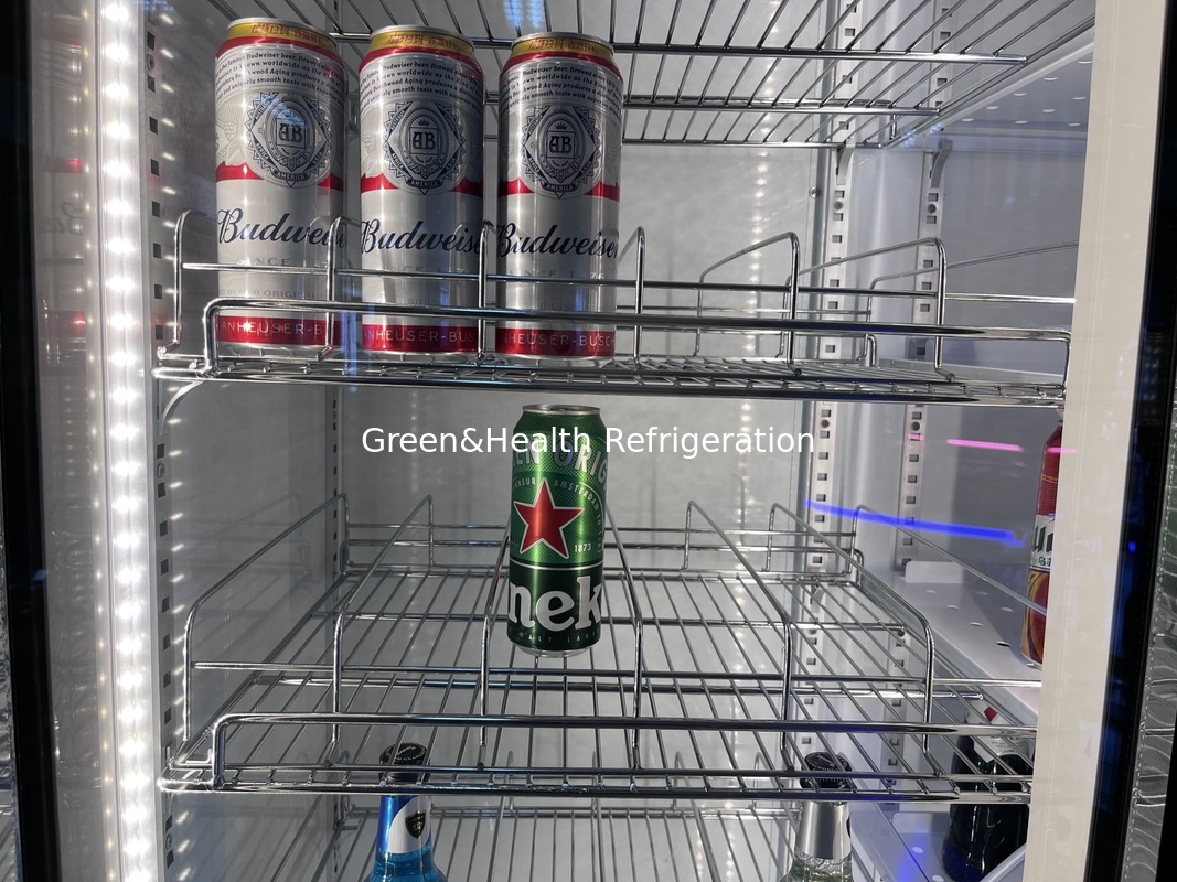 No hay caja de luz superior 740L CCC Auto descongelamiento de bebidas y vino refrigerador