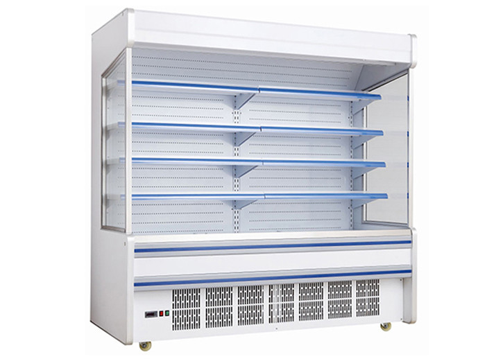 2Refrigerador comercial abierto para exhibición de mercadería