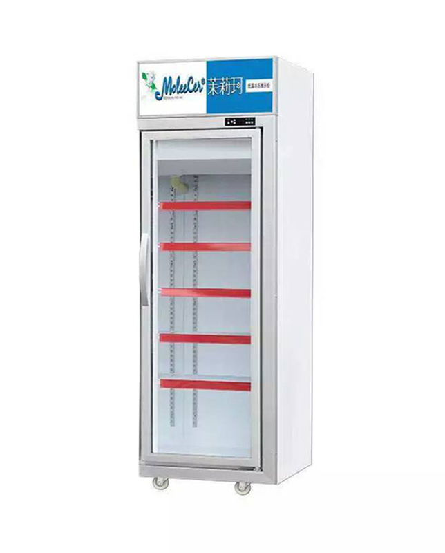 457L mini refrigerador de pantalla de puerta de vidrio 1 puerta de pantalla de congelador para el estándar de EE.UU. 17 Cu.Ft