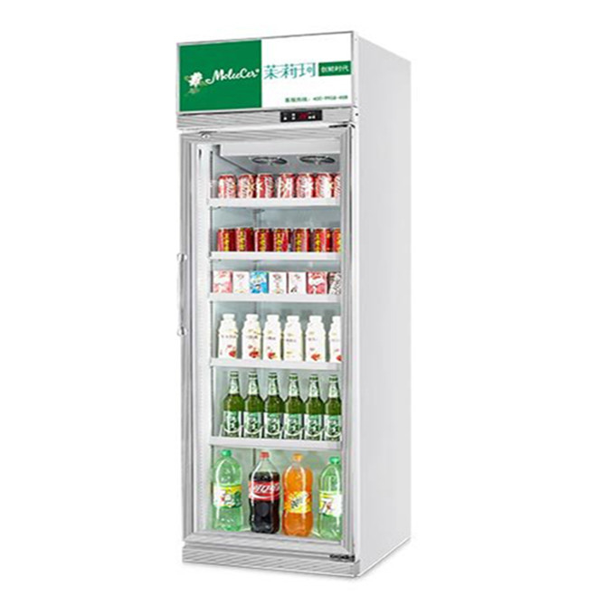 457L mini refrigerador de pantalla de puerta de vidrio 1 puerta de pantalla de congelador para el estándar de EE.UU. 17 Cu.Ft