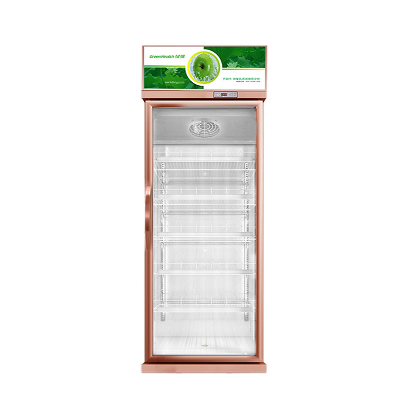 457L mini refrigerador de pantalla de puerta de vidrio 1 puerta de pantalla de congelador para el estándar de EE.UU. 17 Cu.Ft