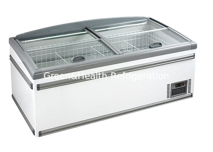 Arcón Congelador Comercial con 1040L de Capacidad, Descongelación Automática y Refrigerante R290 para Exhibición en Supermercados