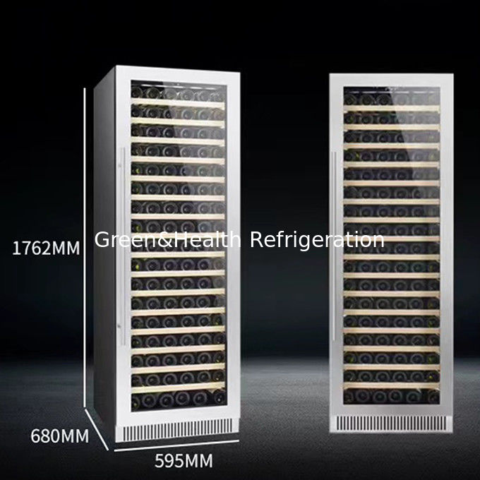 Certificado ETL Refrigerador de vino con ventilación de 360 ° con sistema automático de descongelamiento de 418L 220V 50HZ