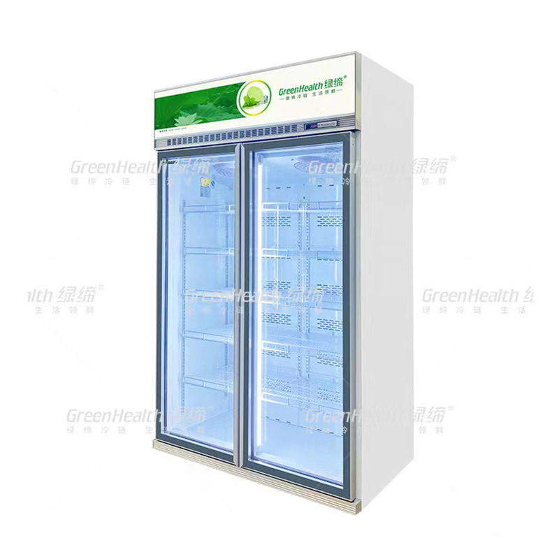 5 capas refrigerador de bebidas comerciales con controlador digital para la solución de refrigeración de supermercado