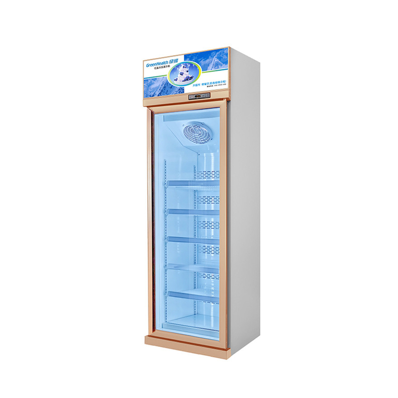 Ahorro de energía Display comercial personalizable congelador para la conservación de productos alimenticios