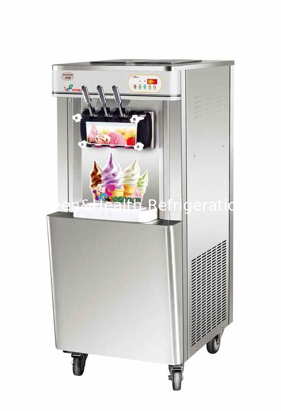 Máquinas para hacer helados 3 sabores para hacer helados blandos