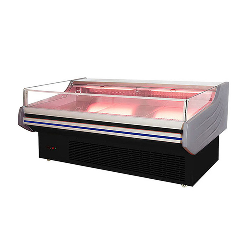 Gran refrigerador de exhibición de carnes portátil portátil de 2 a 8oC