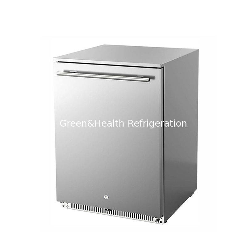 Certificado ETL 900L 100Cans Puerta de vidrio completa Refrigerador de bebidas Refrigerador exterior