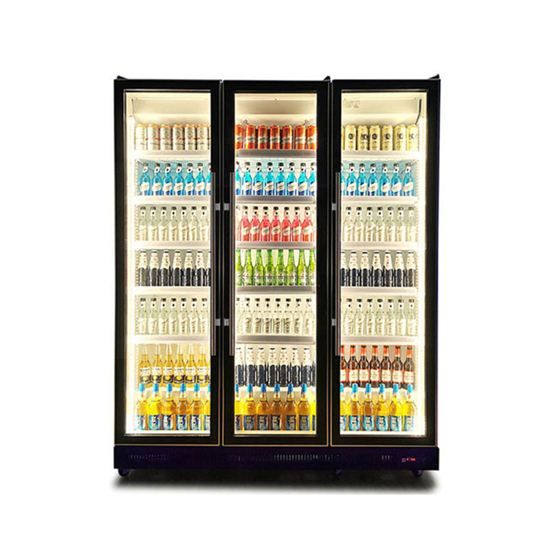 No hay caja de luz superior 740L CCC Auto descongelamiento de bebidas y vino refrigerador