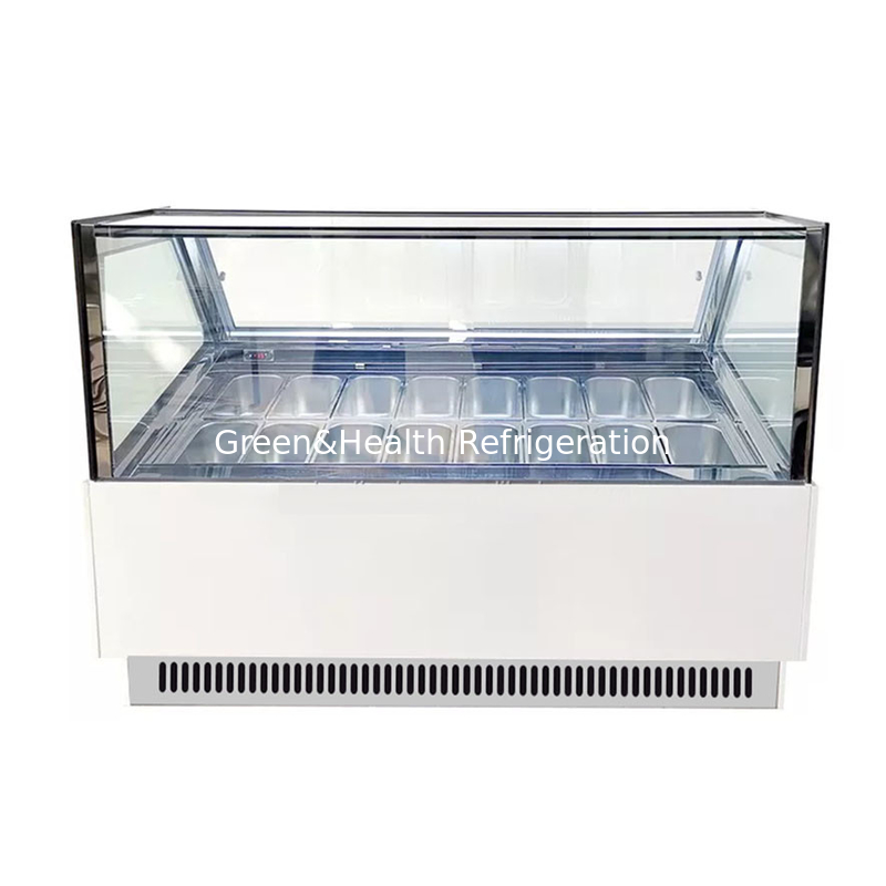 Congelador de helados sin heladas y con gran capacidad de almacenamiento
