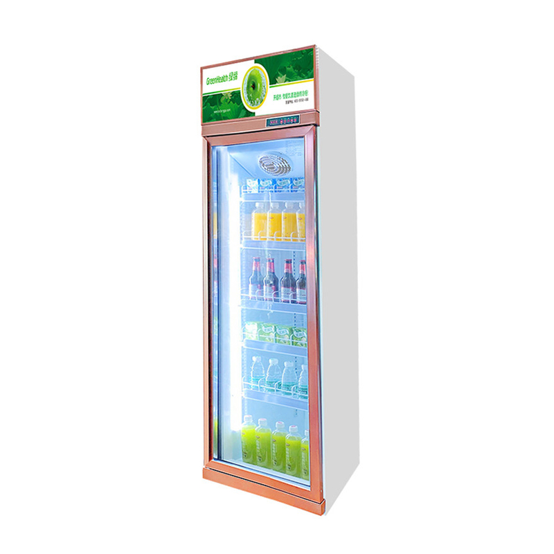 Un solo refrigerador de bebidas comercial de 2 3 4 puertas para tiendas de comestibles