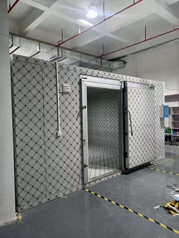 Cuarto de almacenamiento en frío de espuma de poliuretano duro para vegetales / frutas / carnes / pescados y refrigeración por aire