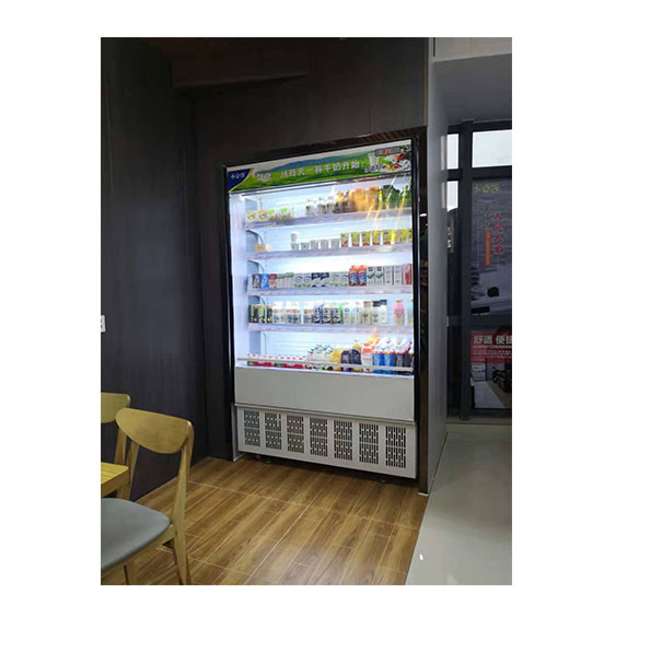 Supermercado/tienda de conveniencia Display de almacenamiento de alimentos Pequeño refrigerador comercial
