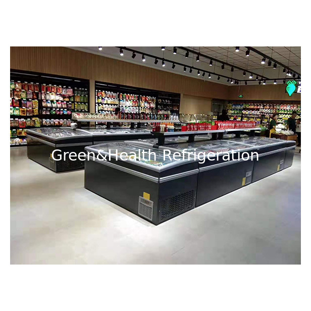 Compresor incorporado para la refrigeración rápida de productos congelados