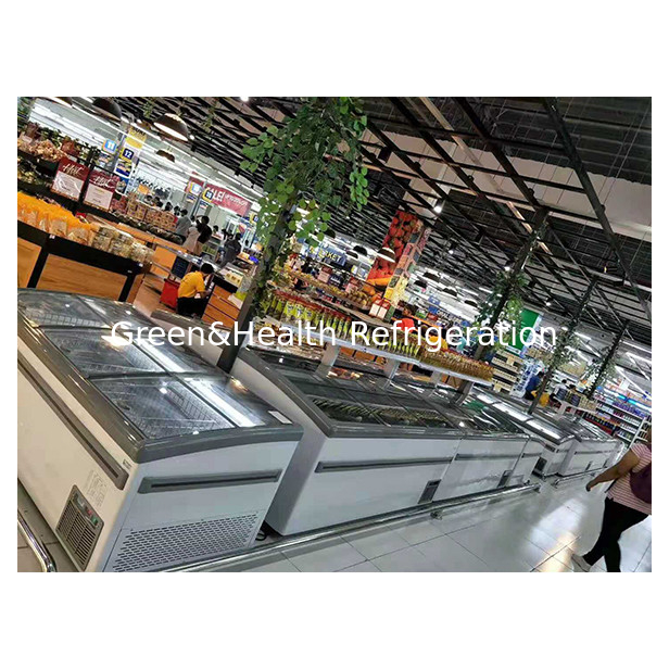Compresor incorporado para la refrigeración rápida de productos congelados