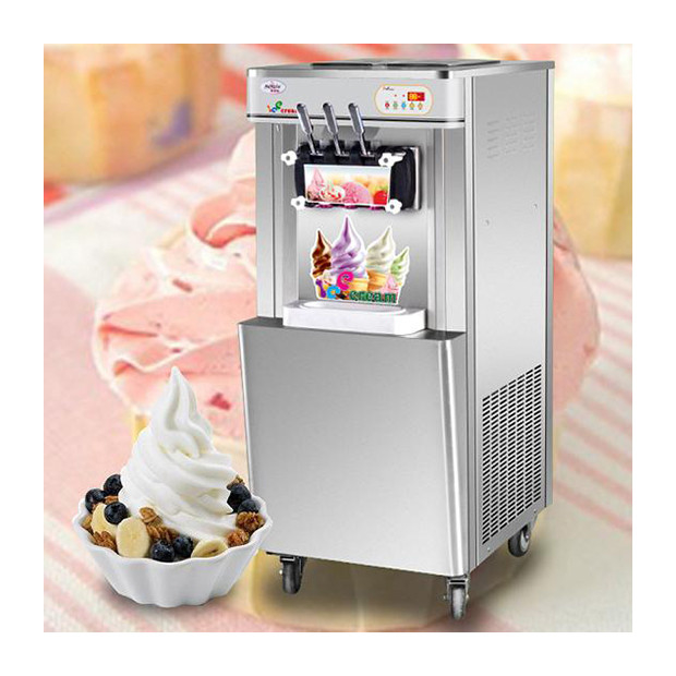 Las tiendas de helados verticales comerciales / tiendas de conveniencia utilizan máquinas para hacer helados