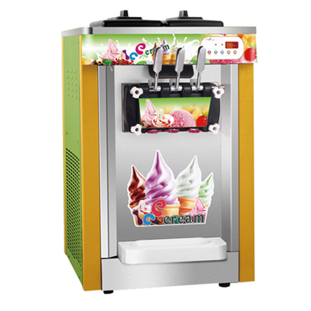 Tienda de helados multifuncional con múltiples sabores de máquinas para hacer helados