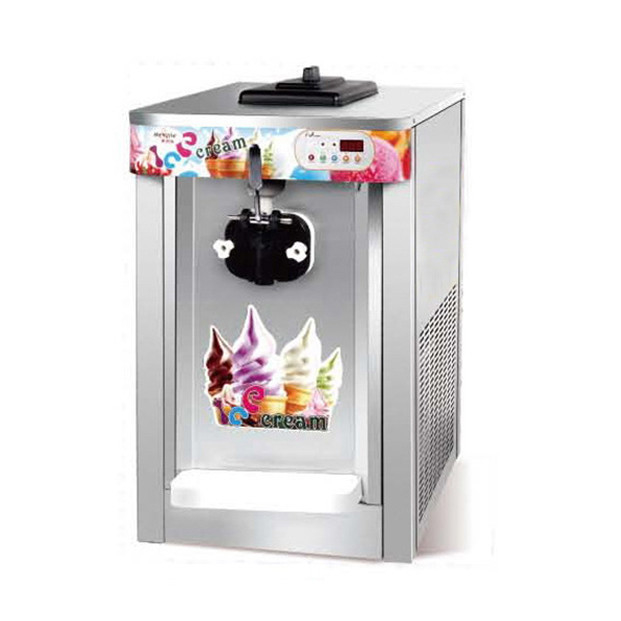 Tienda de helados multifuncional con múltiples sabores de máquinas para hacer helados